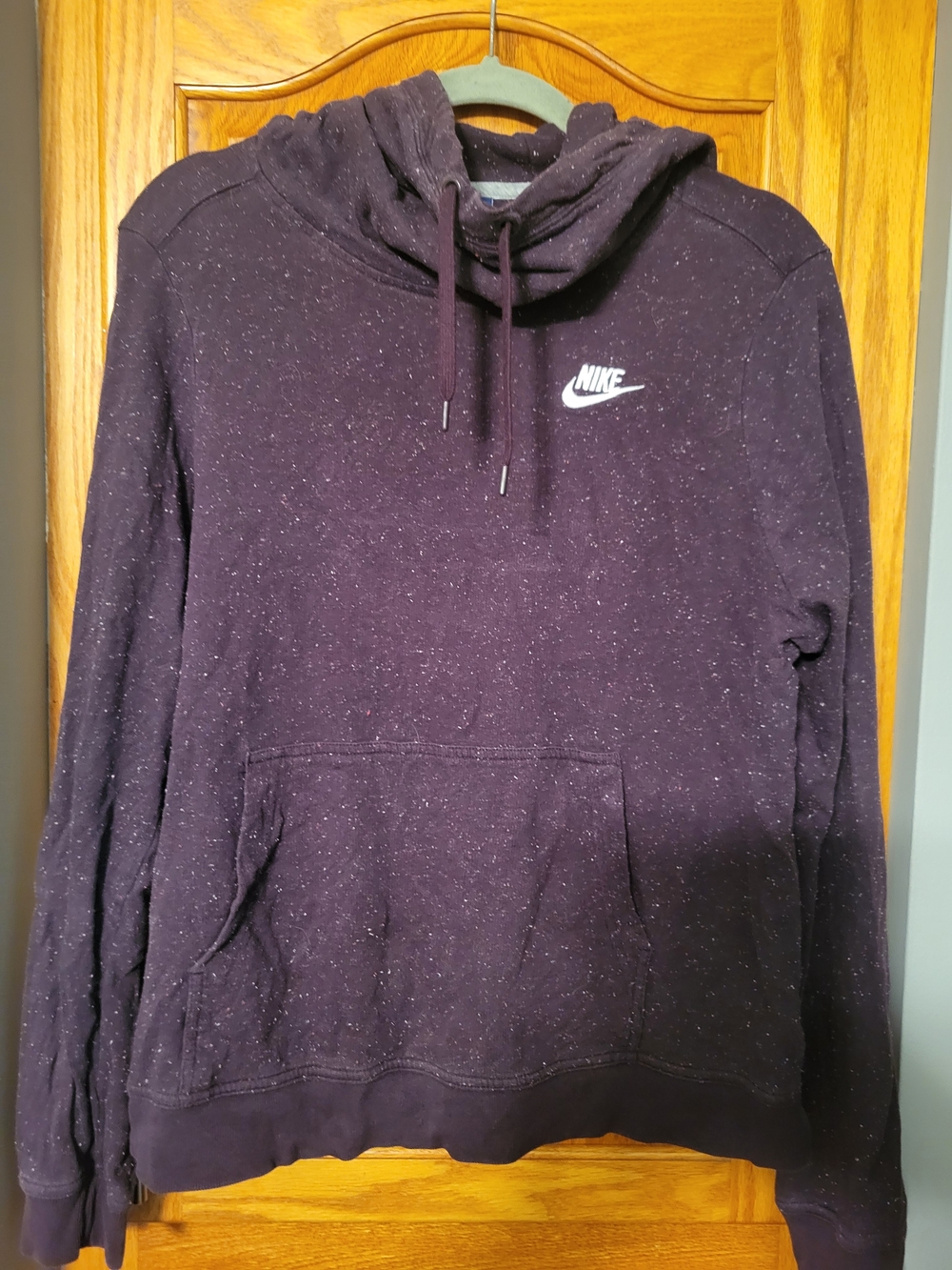 Nike Women’s Speckle Funnel Neck Hoodie Size Large